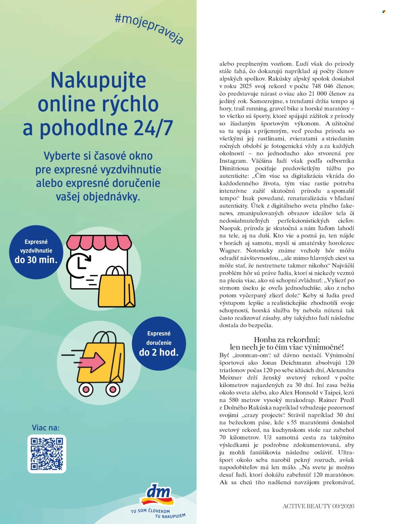 DM DROGERIE leták - ACTIVE BEAUTY