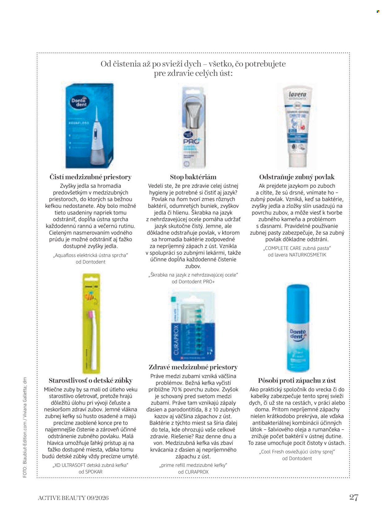 DM DROGERIE leták - ACTIVE BEAUTY