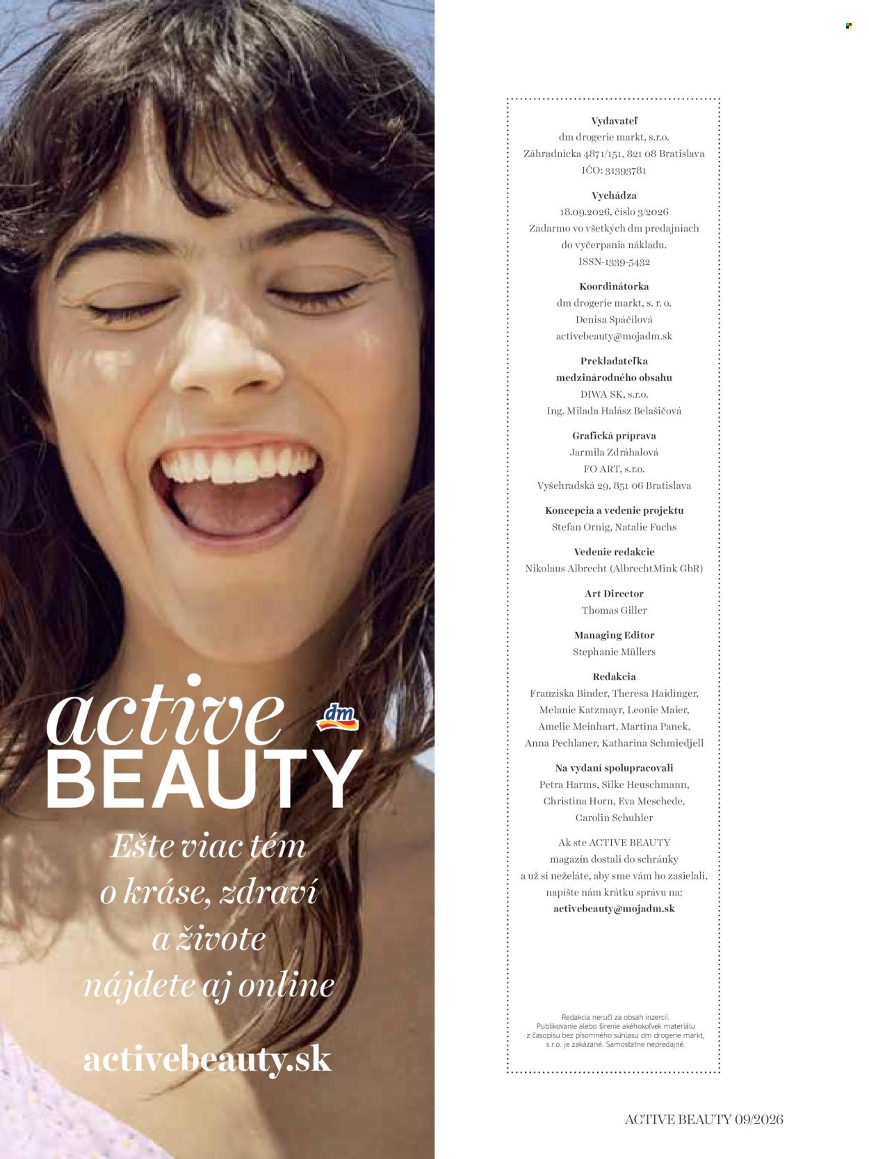 DM DROGERIE leták - ACTIVE BEAUTY