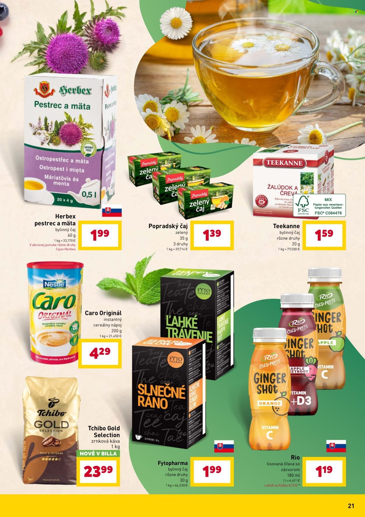 BILLA leták - Zdravšia voľba (2026-01-02 - 2026-01-27) | 21