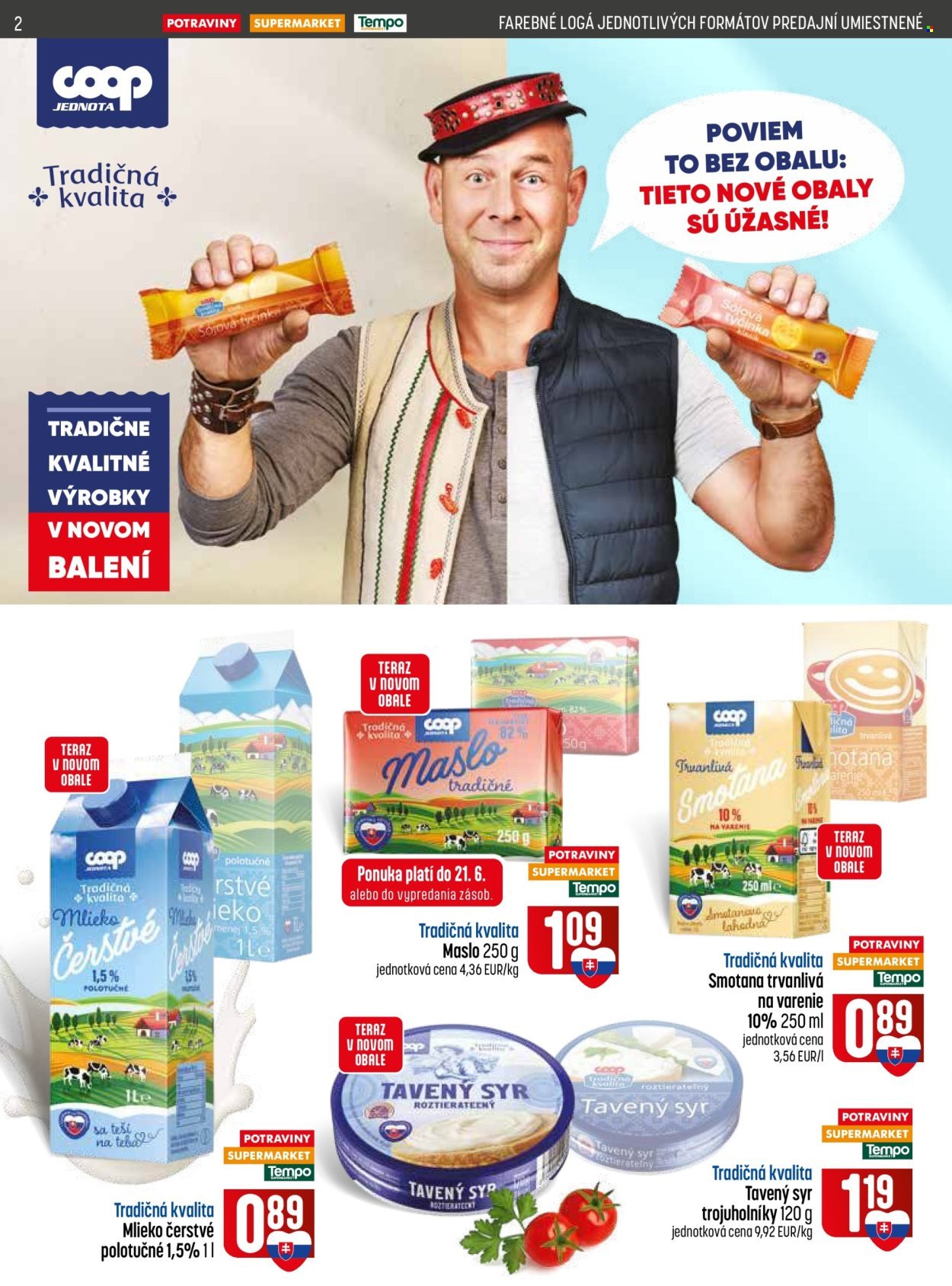 COOP JEDNOTA leták - Od štvrtka 18.6.2026