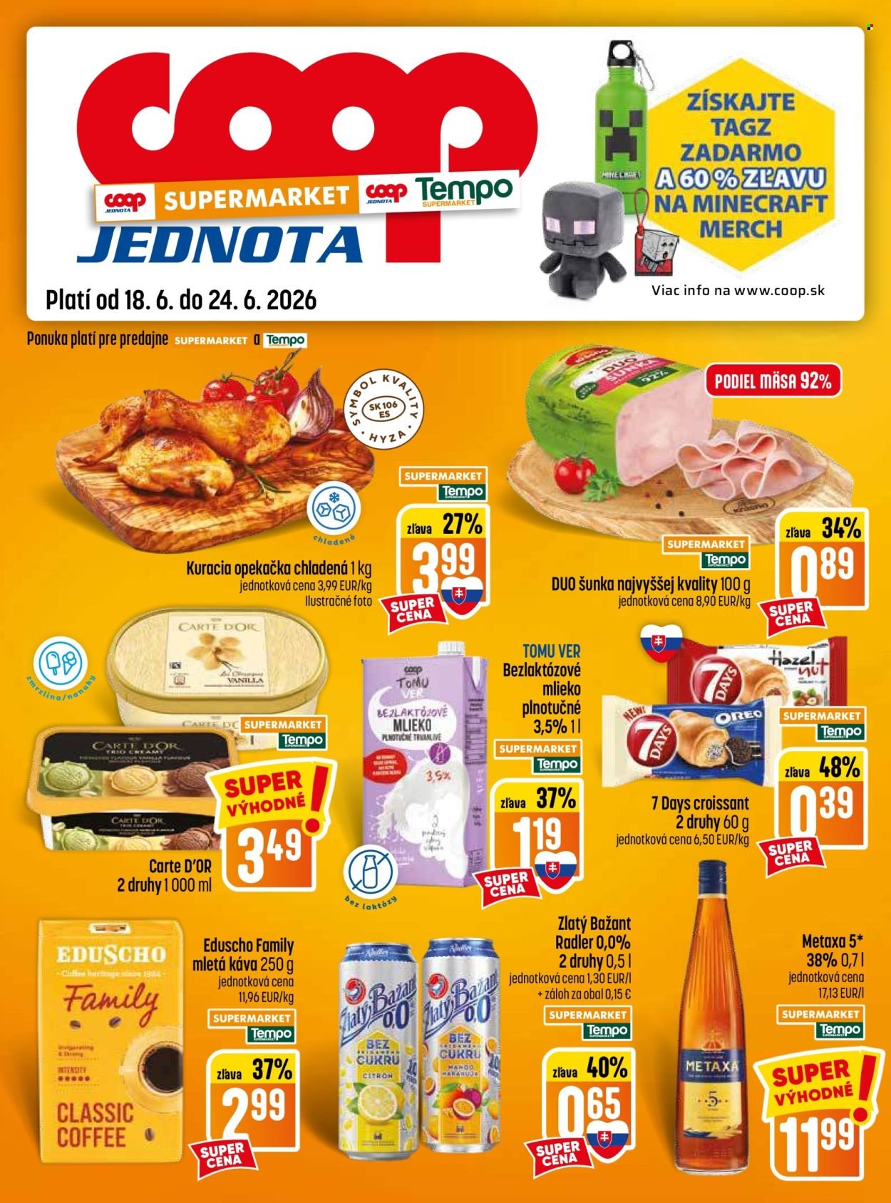 COOP JEDNOTA leták - Od štvrtka 18.6.2026