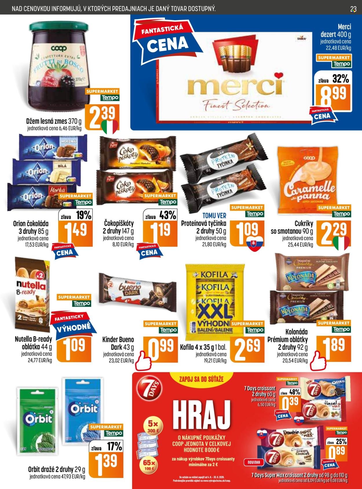 COOP JEDNOTA leták - Od štvrtka 18.6.2026