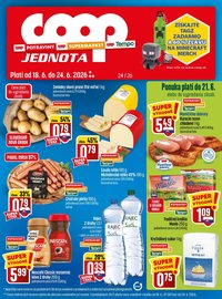 COOP JEDNOTA leták - Od štvrtka 18.6.2026