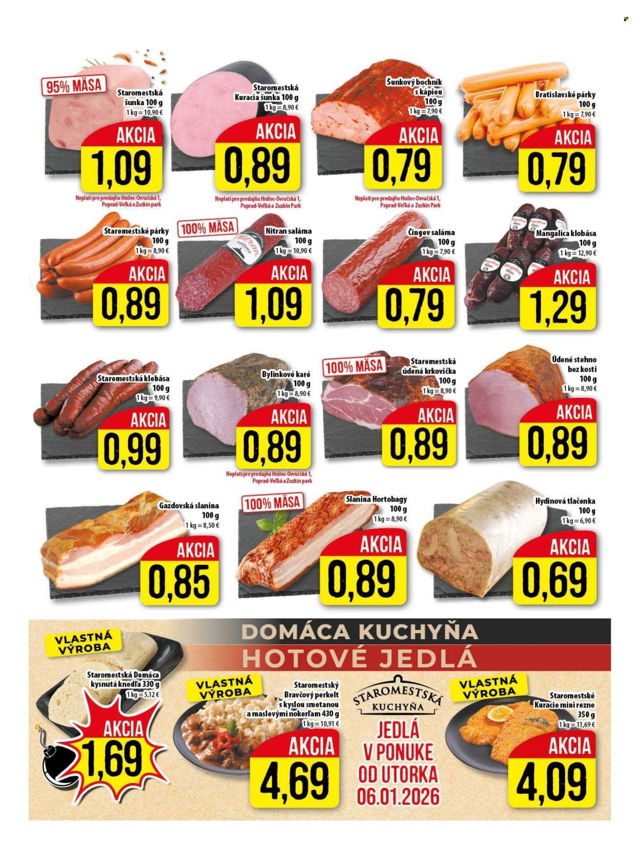 KLAS leták - Od pondelka 5.1.2026 (2026-01-05 - 2026-01-11) | 5