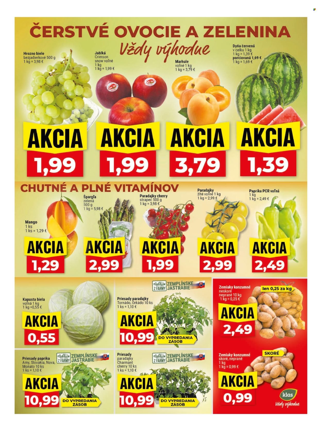KLAS leták - Od pondelka 25.5.2026 (2026-05-25 - 2026-05-31) | 3