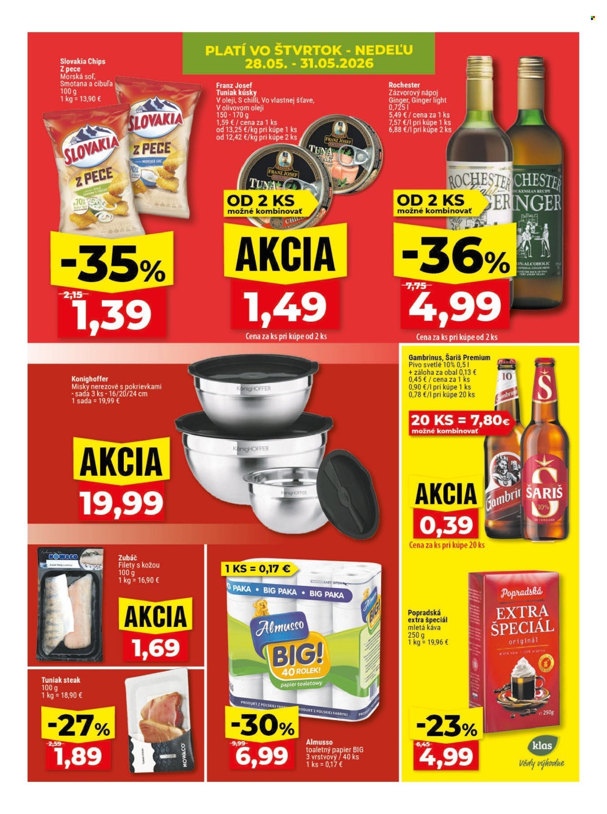 KLAS leták - Od pondelka 25.5.2026 (2026-05-25 - 2026-05-31) | 28