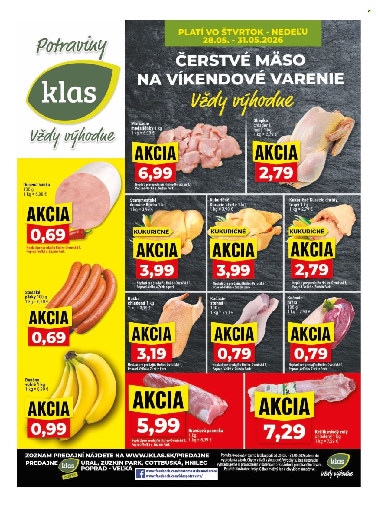 KLAS leták - Od pondelka 25.5.2026 (2026-05-25 - 2026-05-31) | 29