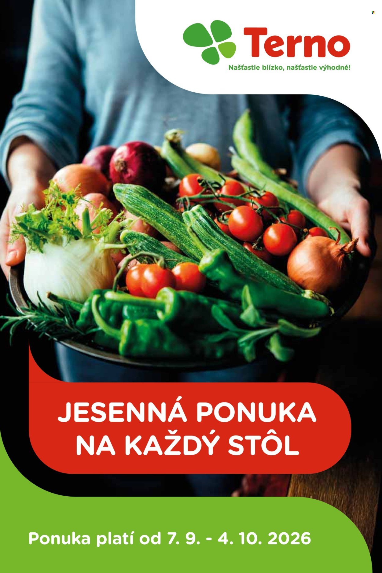 TERNO leták - Od pondelka 7.9.2026