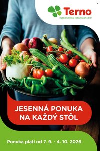 TERNO leták - Od pondelka 7.9.2026