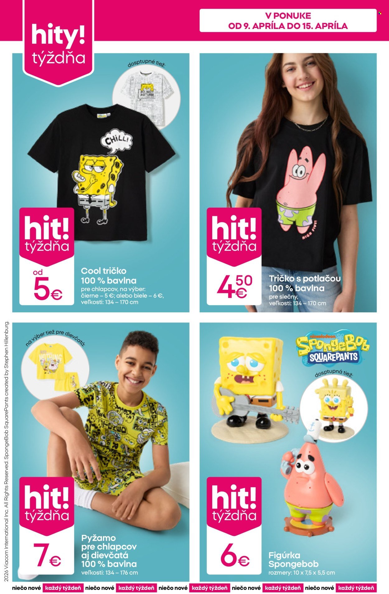 PEPCO leták - Labková patrola a Spongebob (2026-04-09 - 2026-04-15) | 4