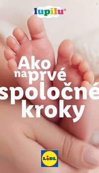 LIDL leták - Prvé spoločné kroky (2026-03-02)