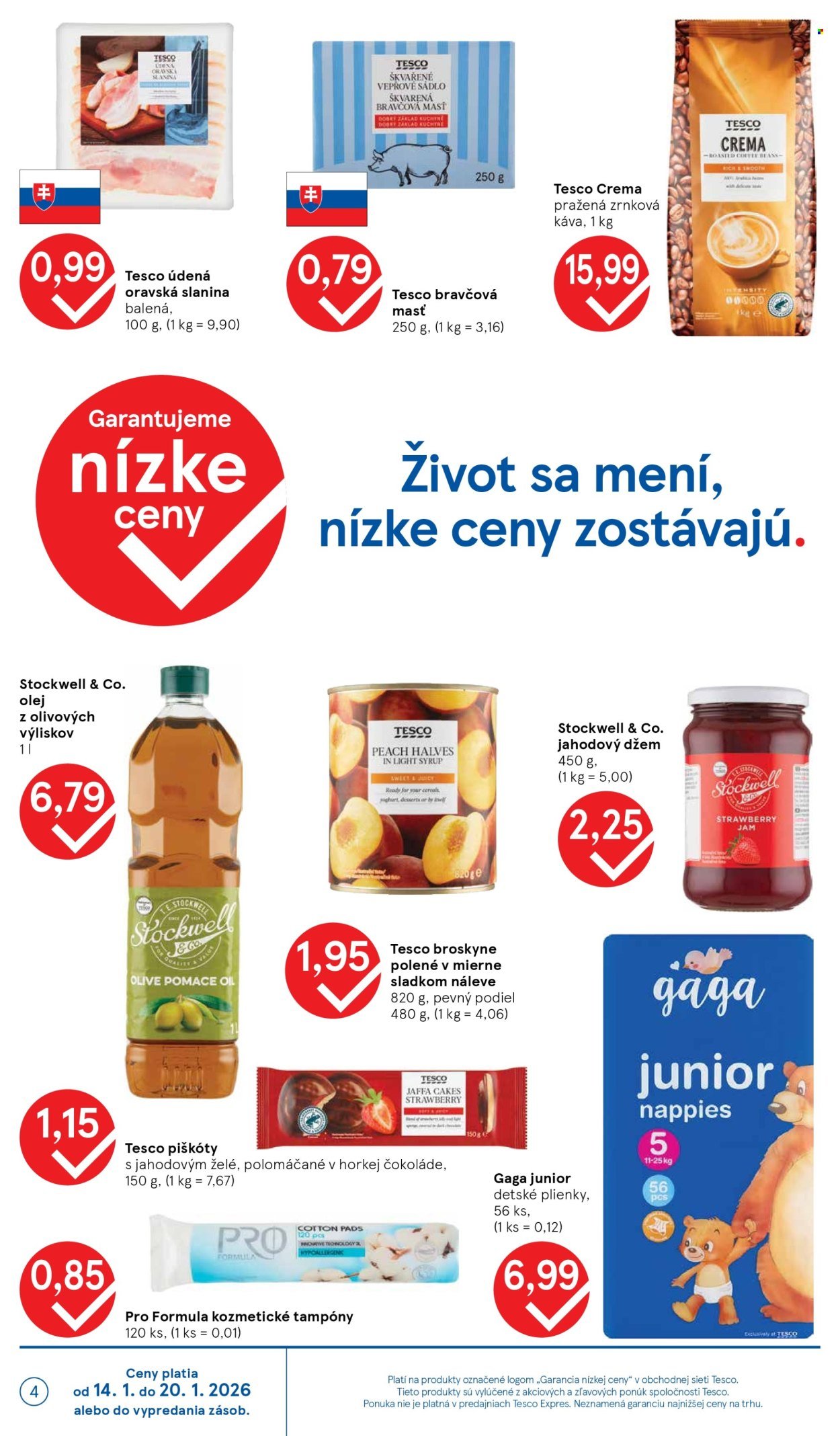 TESCO leták - Od stredy 14.1.2026 (2026-01-14 - 2026-01-20) | 4