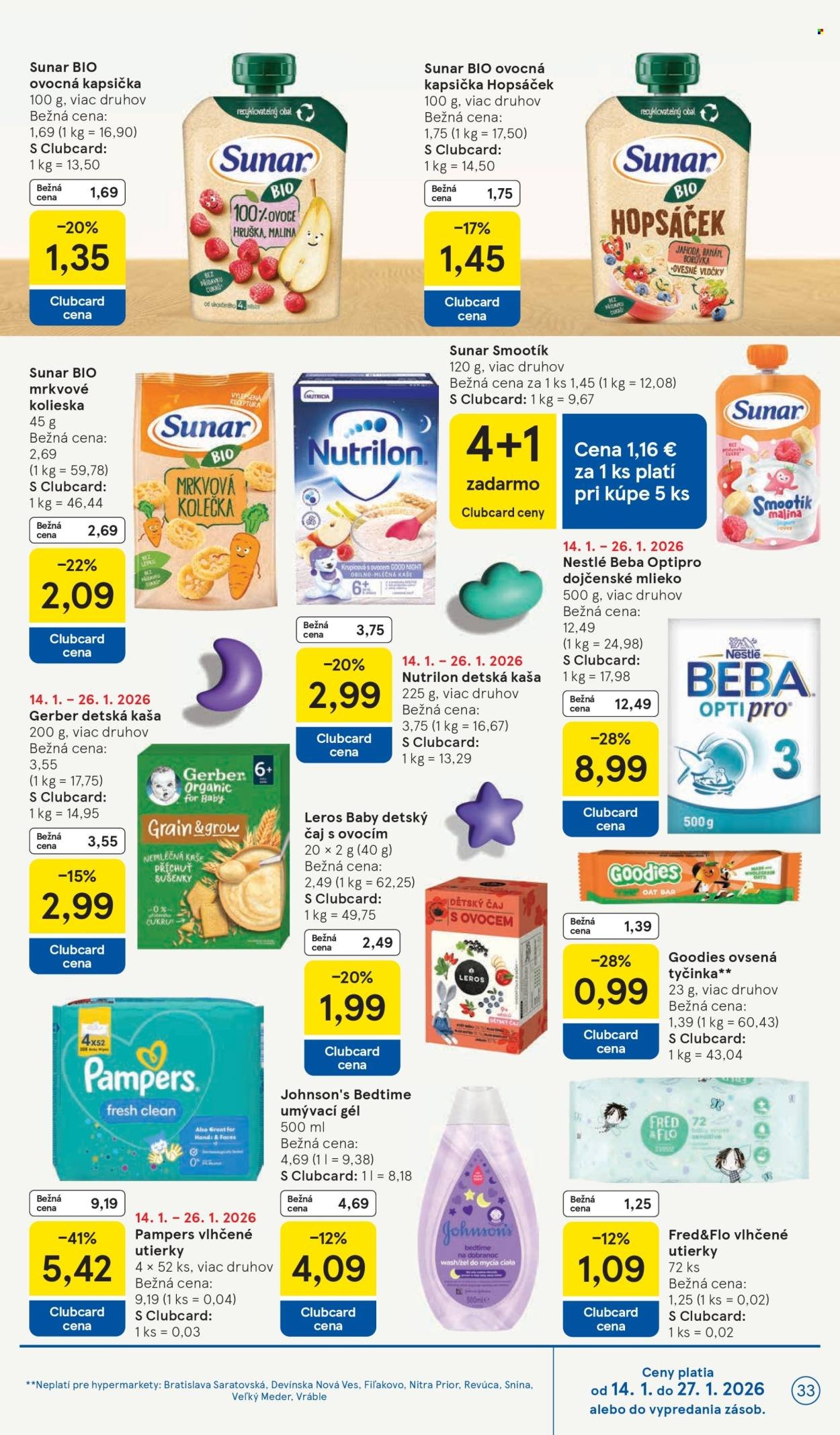 TESCO leták - Od stredy 14.1.2026 (2026-01-14 - 2026-01-20) | 33