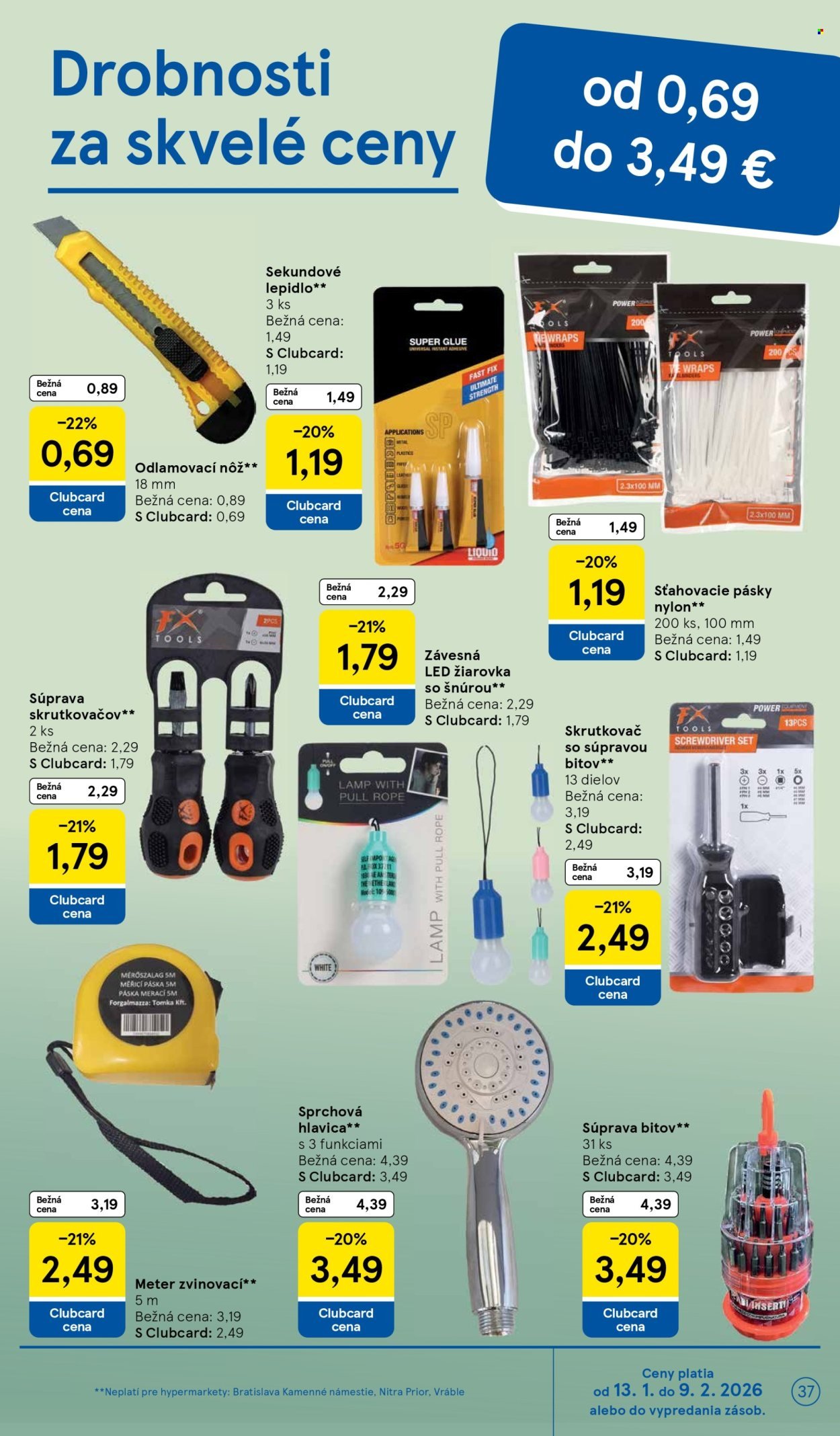 TESCO leták - Od stredy 14.1.2026 (2026-01-14 - 2026-01-20) | 37