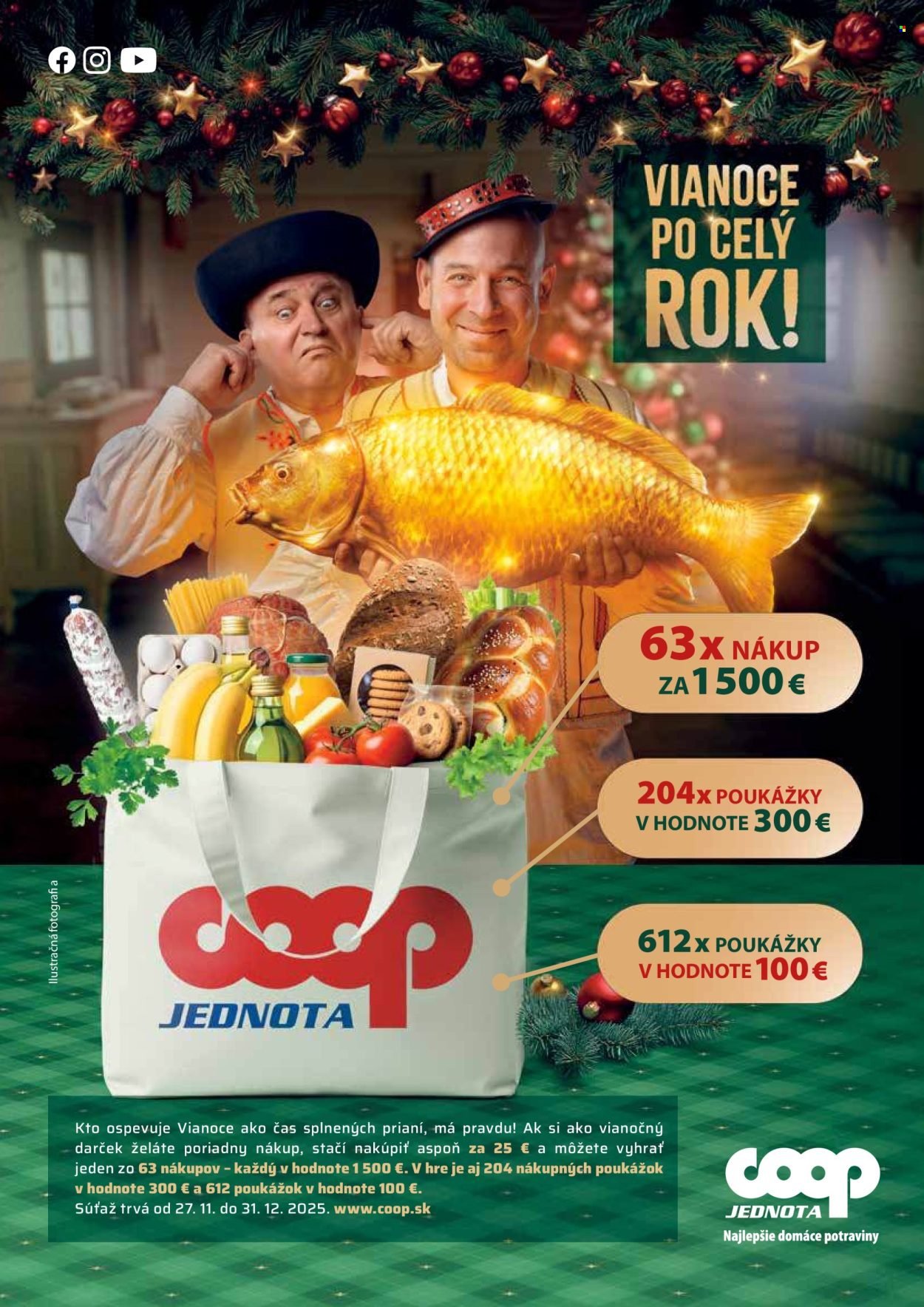 COOP JEDNOTA leták - Od pondelka 22.12.2025 (2025-12-22 - 2025-12-31) | 17