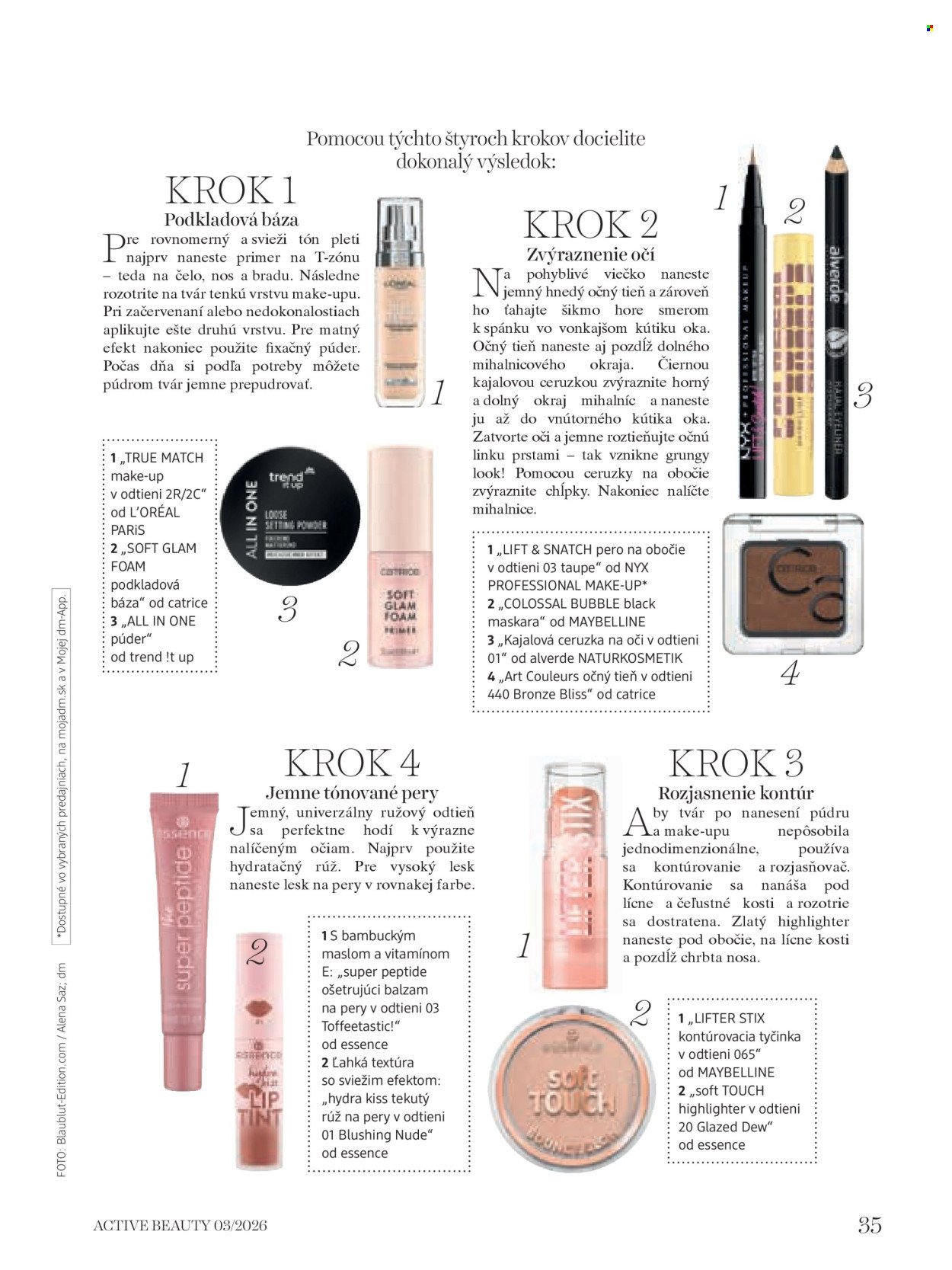 DM DROGERIE leták - ACTIVE BEAUTY (2026-03-19) | 35