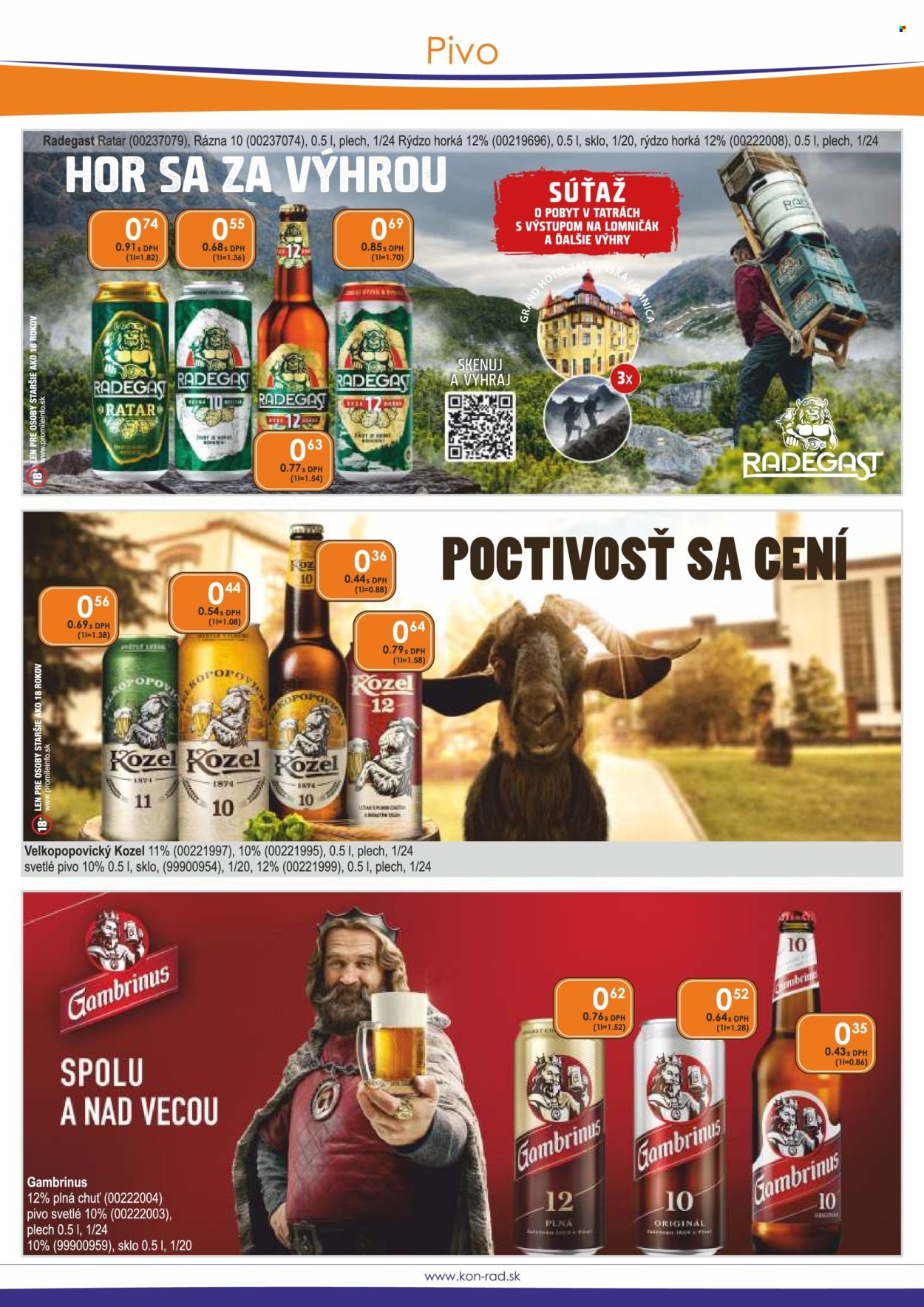 KON-RAD leták - Od soboty 1.8.2026