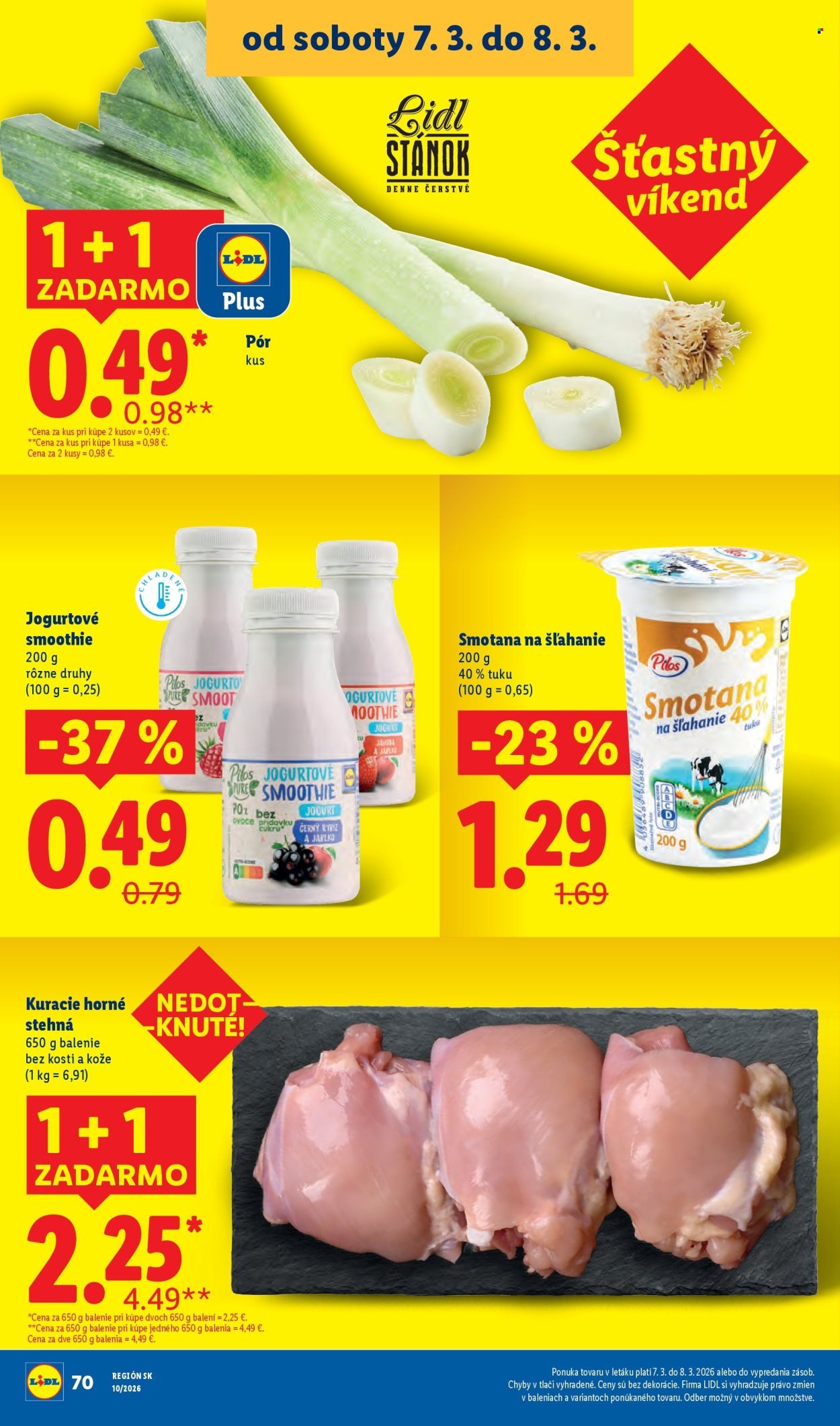 LIDL leták - Od pondelka 2.3.2026 (2026-03-02 - 2026-03-08) | 104