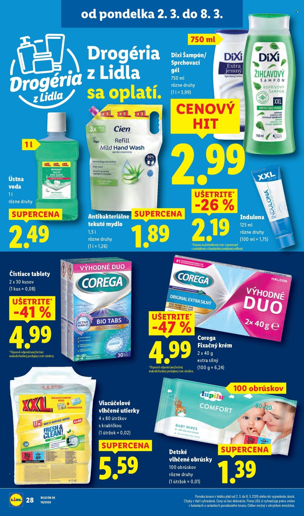 LIDL leták - Od pondelka 2.3.2026 (2026-03-02 - 2026-03-08) | 32