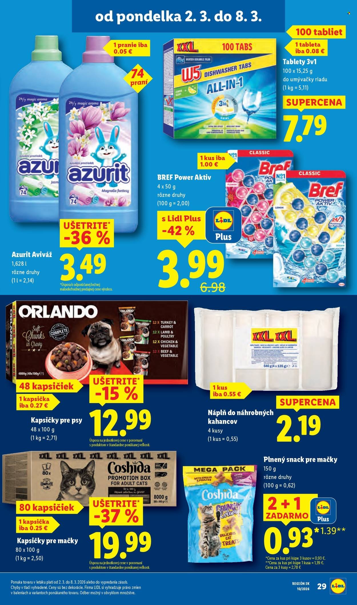 LIDL leták - Od pondelka 2.3.2026 (2026-03-02 - 2026-03-08) | 33
