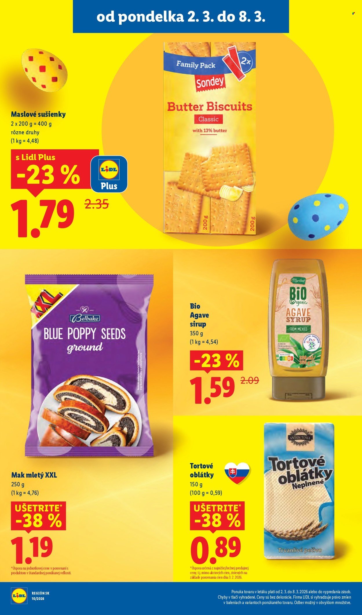 LIDL leták - Od pondelka 2.3.2026 (2026-03-02 - 2026-03-08) | 42