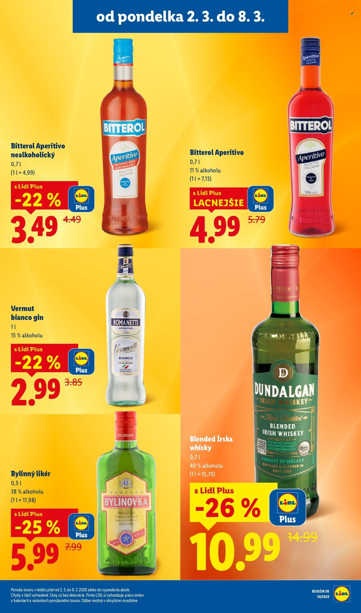 LIDL leták - Od pondelka 2.3.2026 (2026-03-02 - 2026-03-08) | 45
