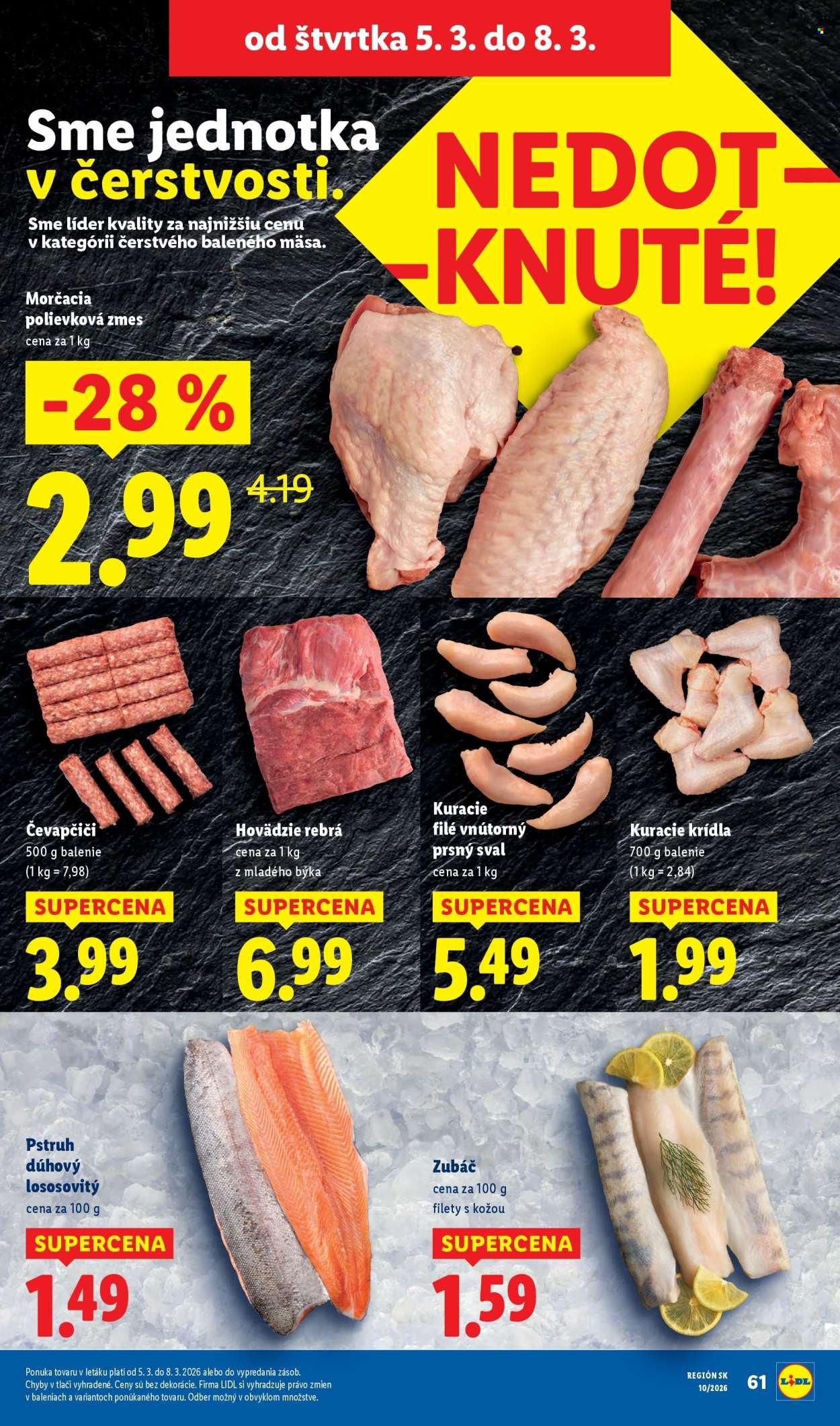 LIDL leták - Od pondelka 2.3.2026 (2026-03-02 - 2026-03-08) | 80