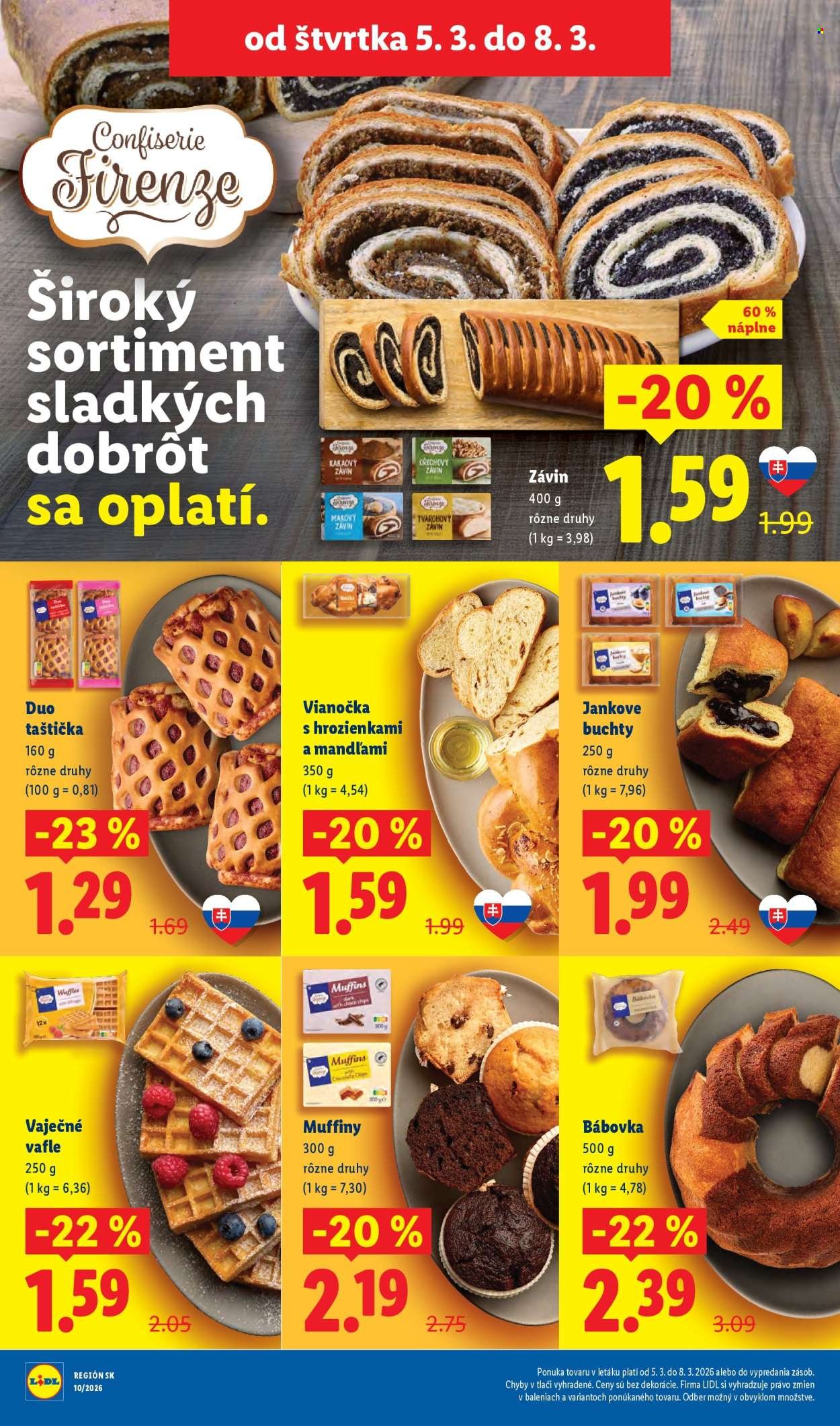 LIDL leták - Od pondelka 2.3.2026 (2026-03-02 - 2026-03-08) | 81