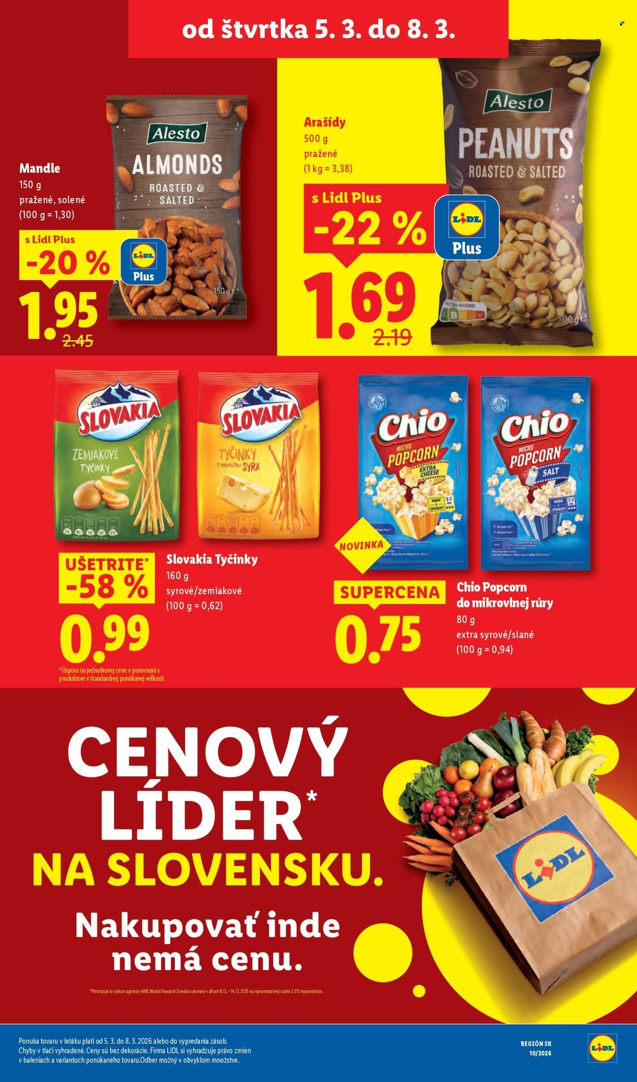 LIDL leták - Od pondelka 2.3.2026 (2026-03-02 - 2026-03-08) | 89