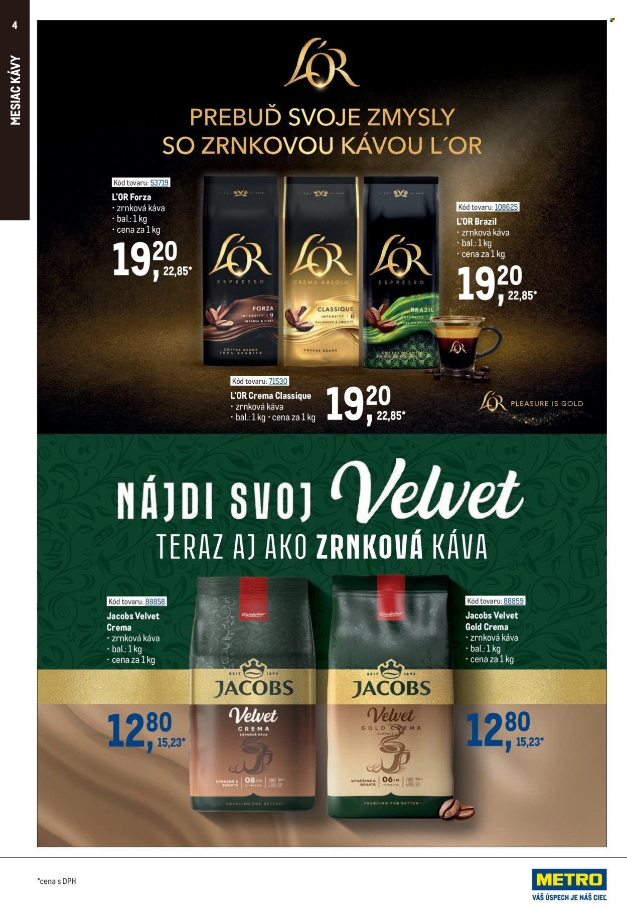 METRO leták - Káva