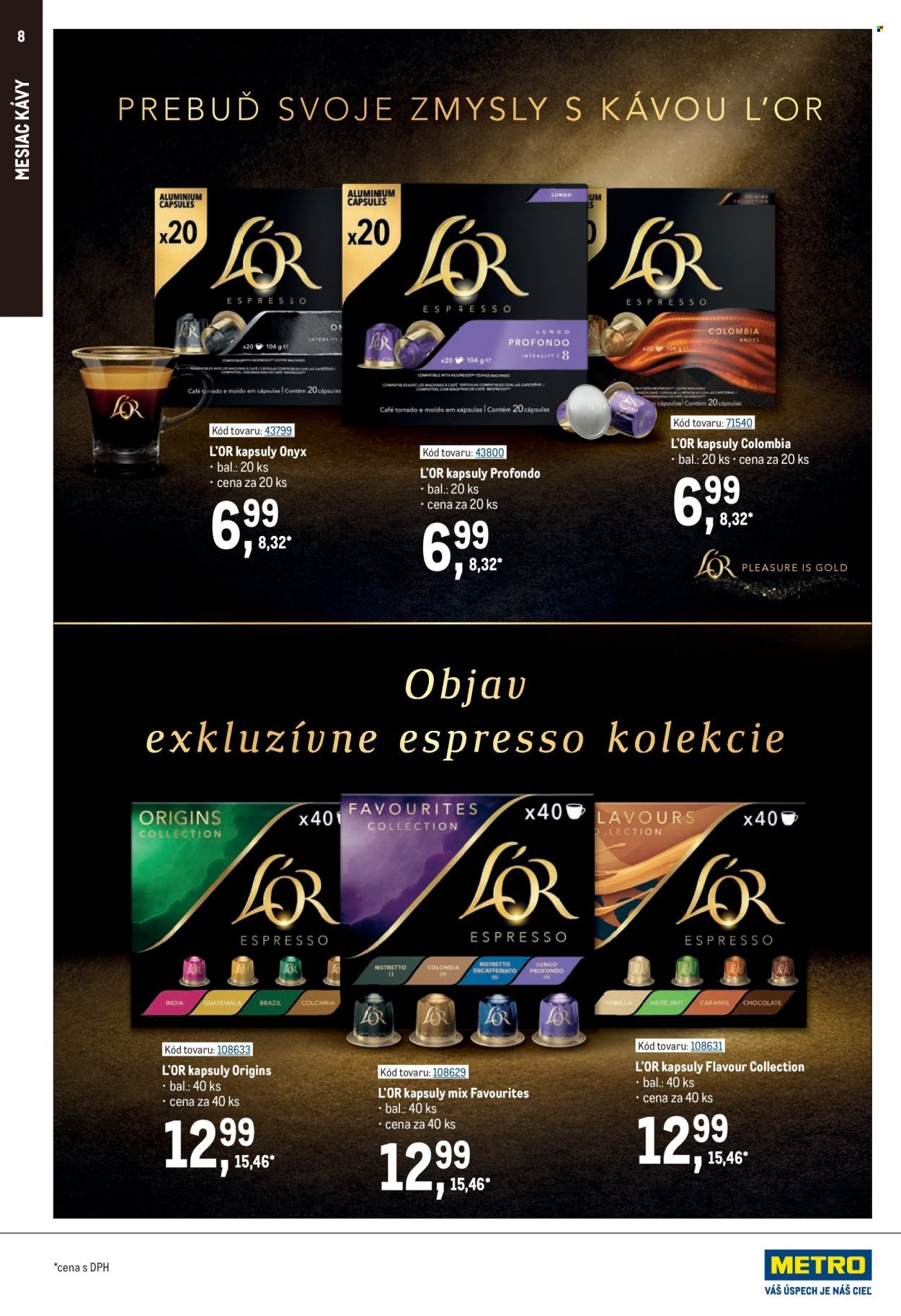 METRO leták - Káva