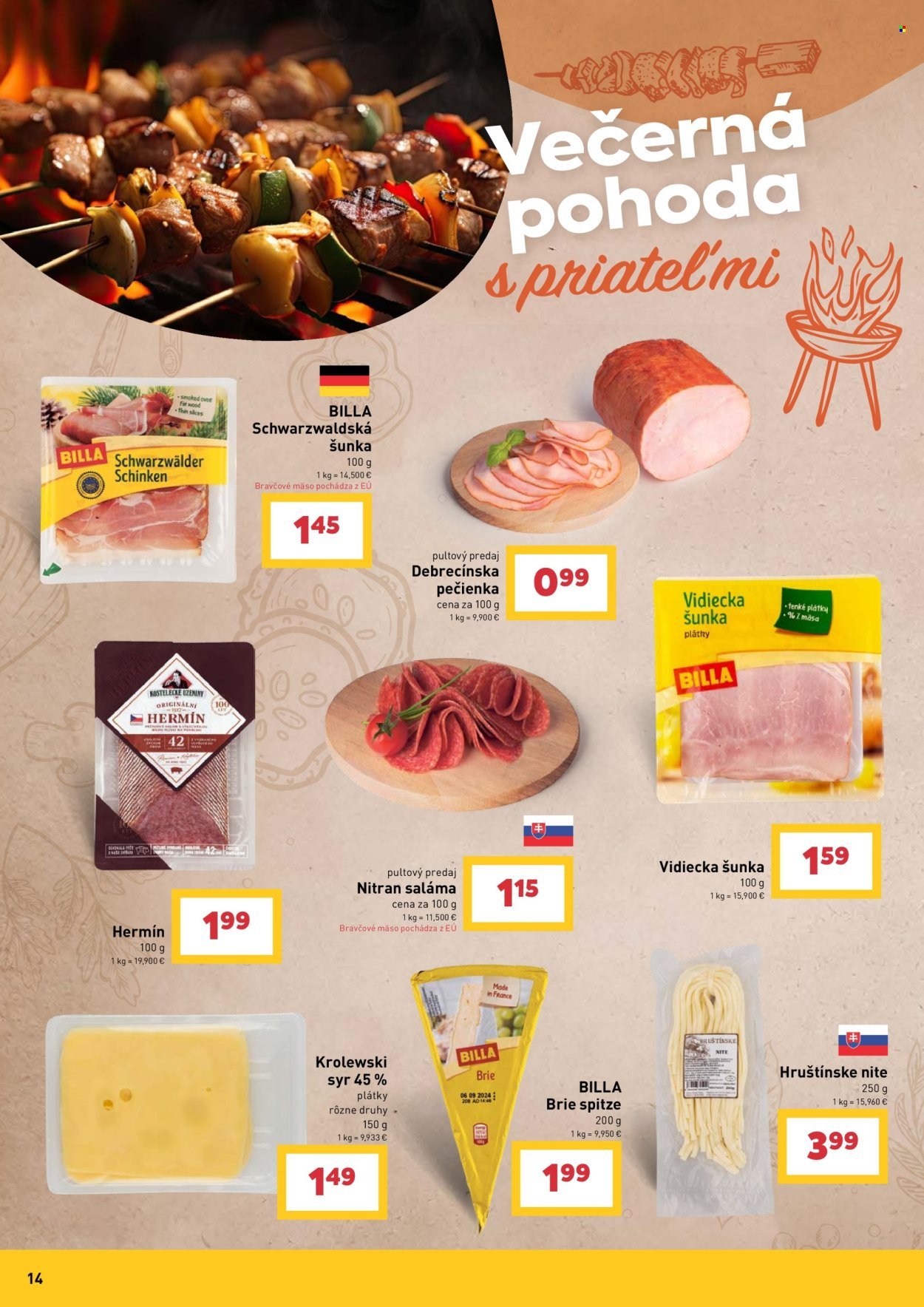 BILLA leták - Katalóg Grilovanie (2026-04-29 - 2026-05-26) | 14