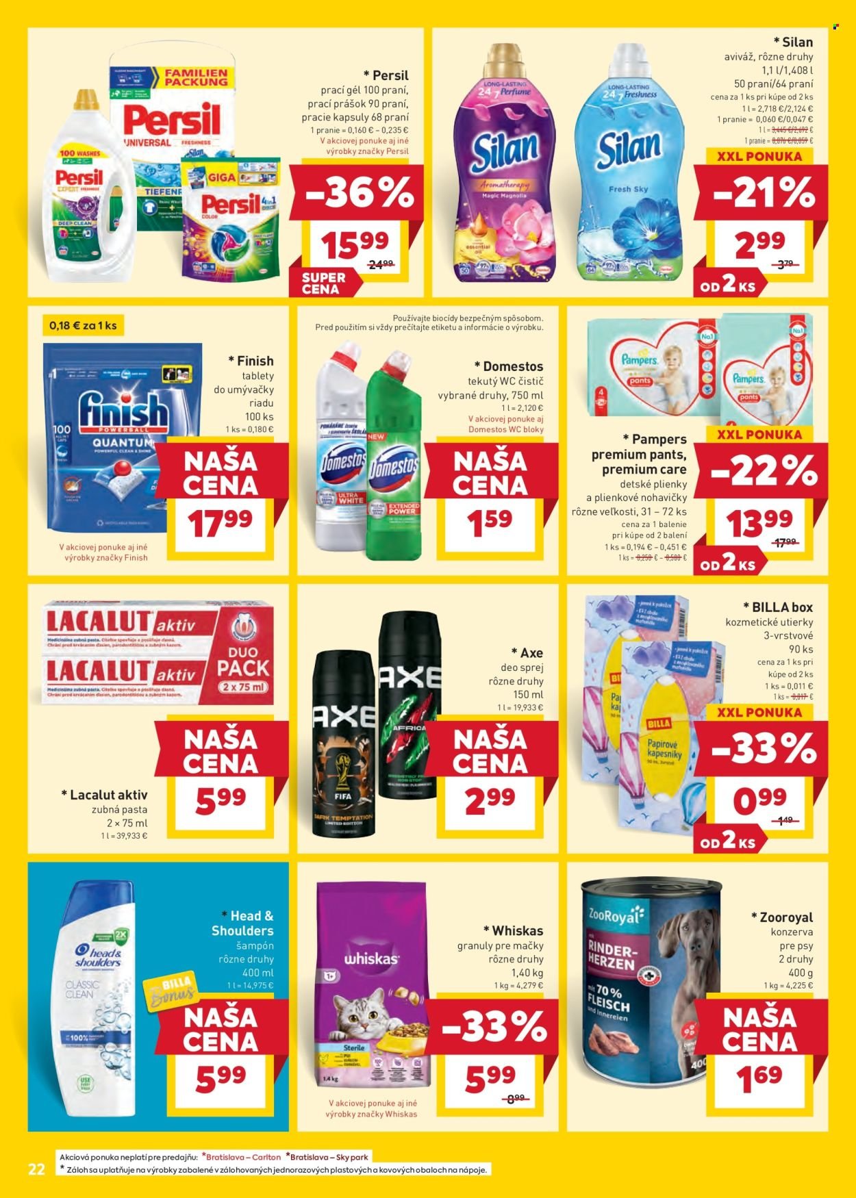 BILLA leták - Od stredy 28.1.2026 (2026-01-28 - 2026-02-03) | 22