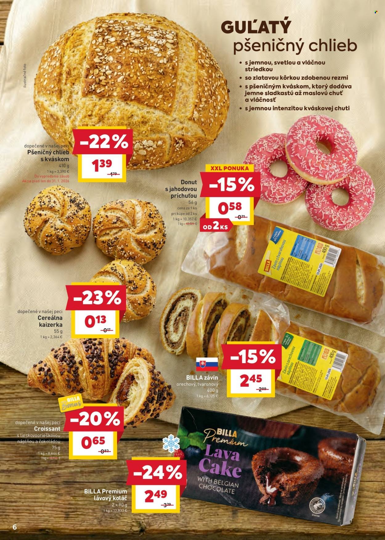 BILLA leták - Od stredy 28.1.2026 (2026-01-28 - 2026-02-03) | 6