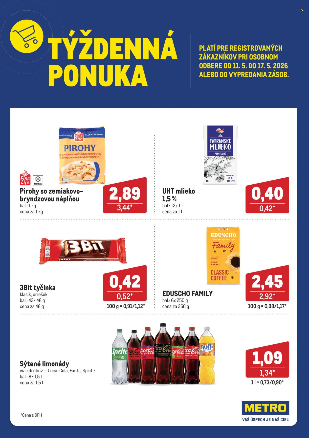 METRO leták - Týždenná ponuka (2026-05-11 - 2026-05-17) | 1