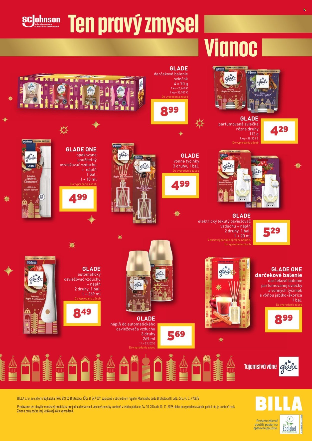 BILLA leták - Xmas gifts