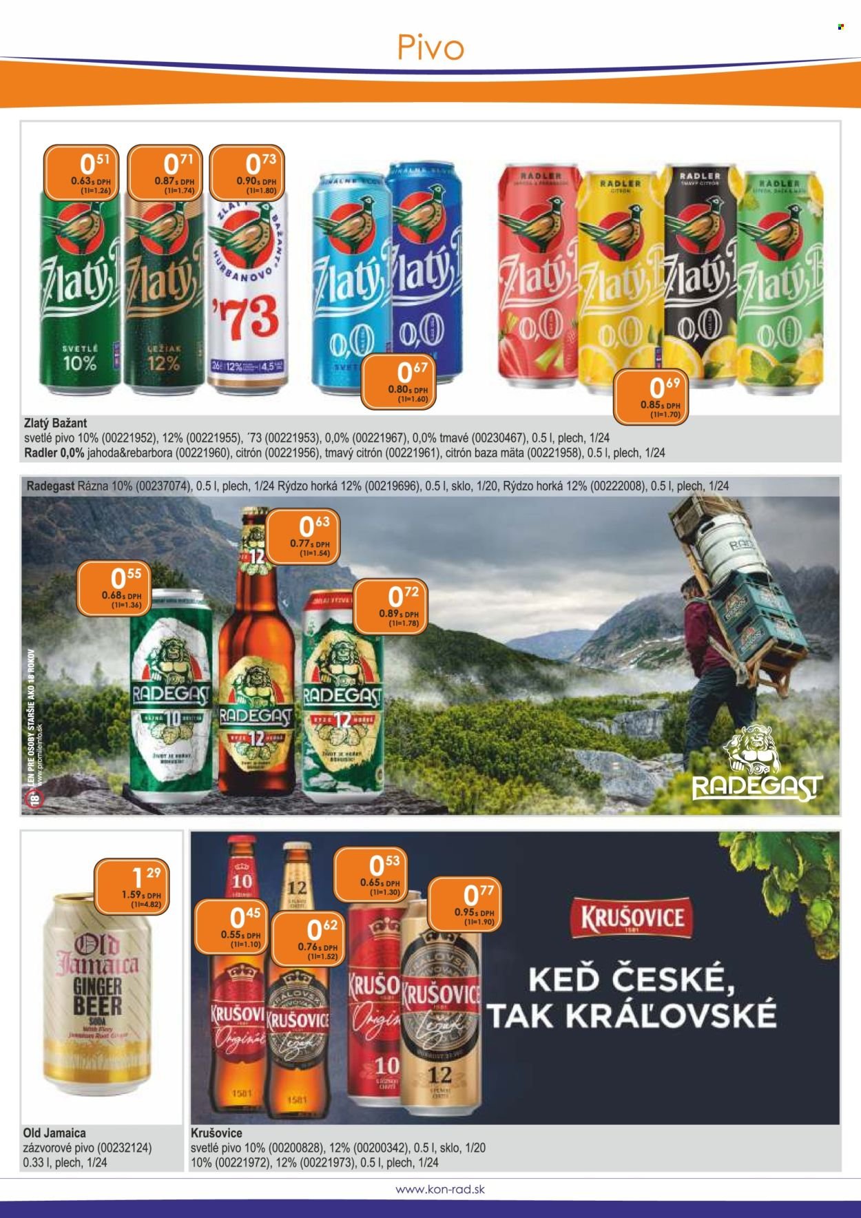 KON-RAD leták - Od štvrtka 1.10.2026