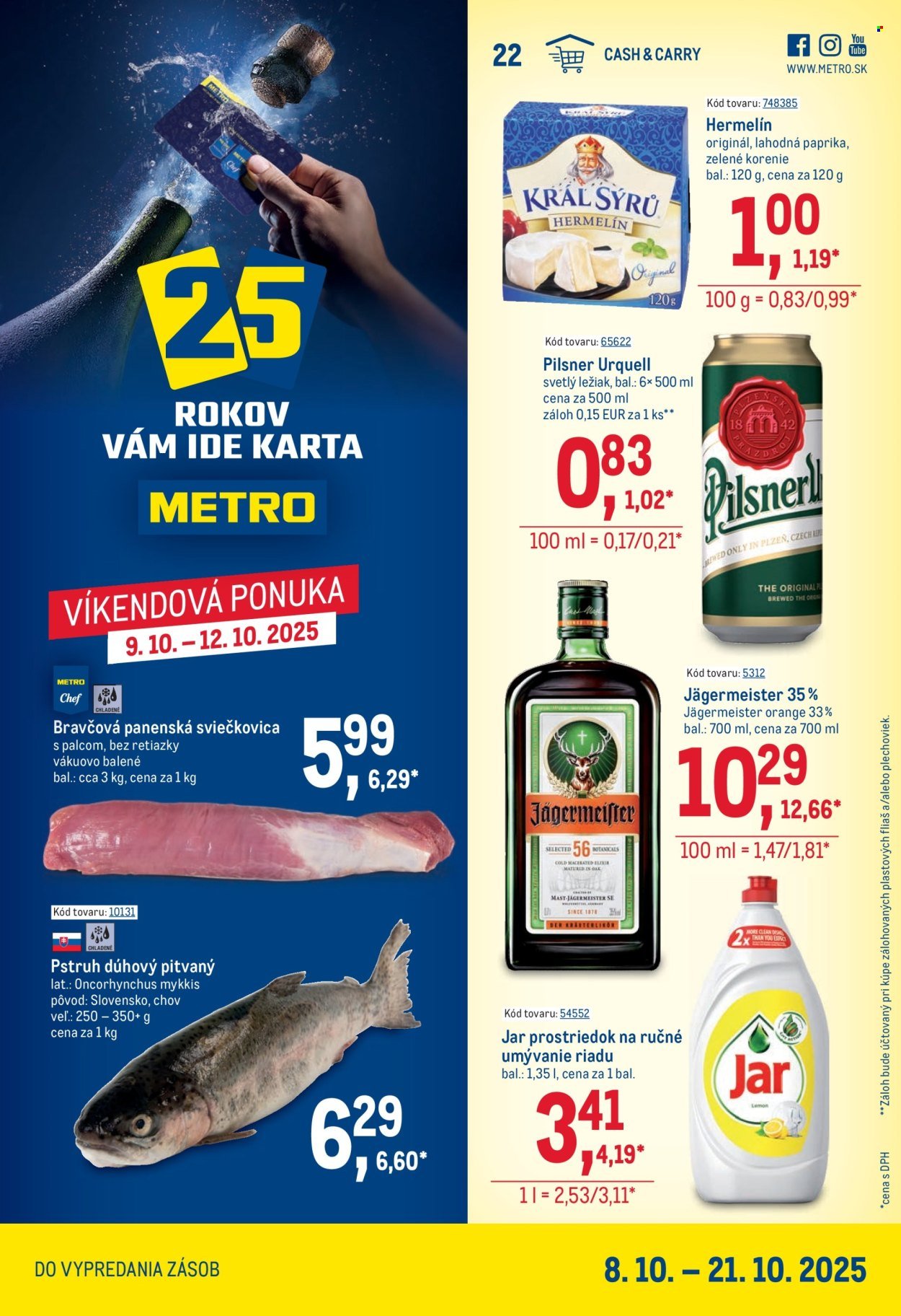 METRO leták - Maloobchod (2025-10-08 - 2025-10-21) | 1