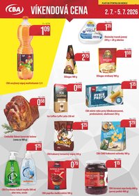 CBA KOMFOS leták - Víkendová cena