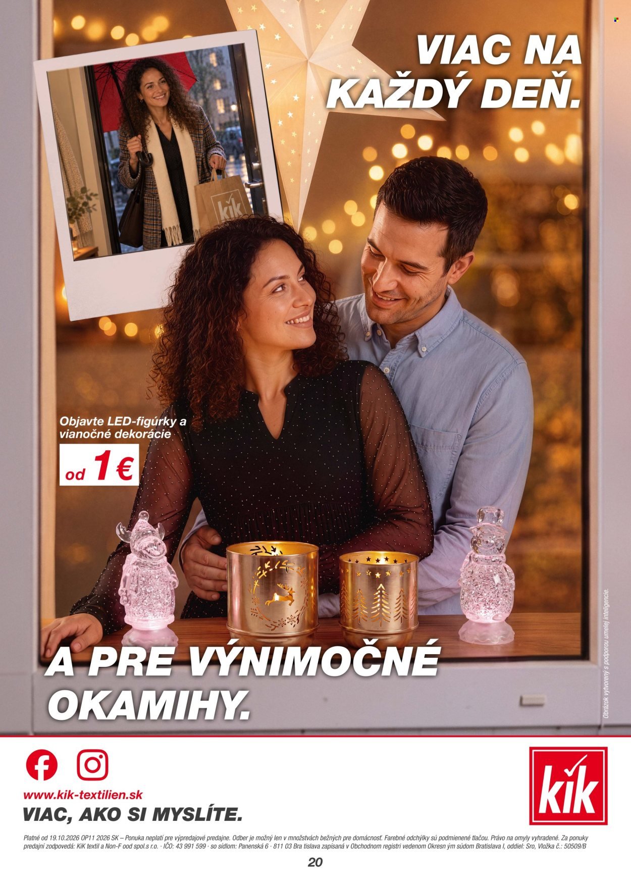 KIK leták - októbri 2026