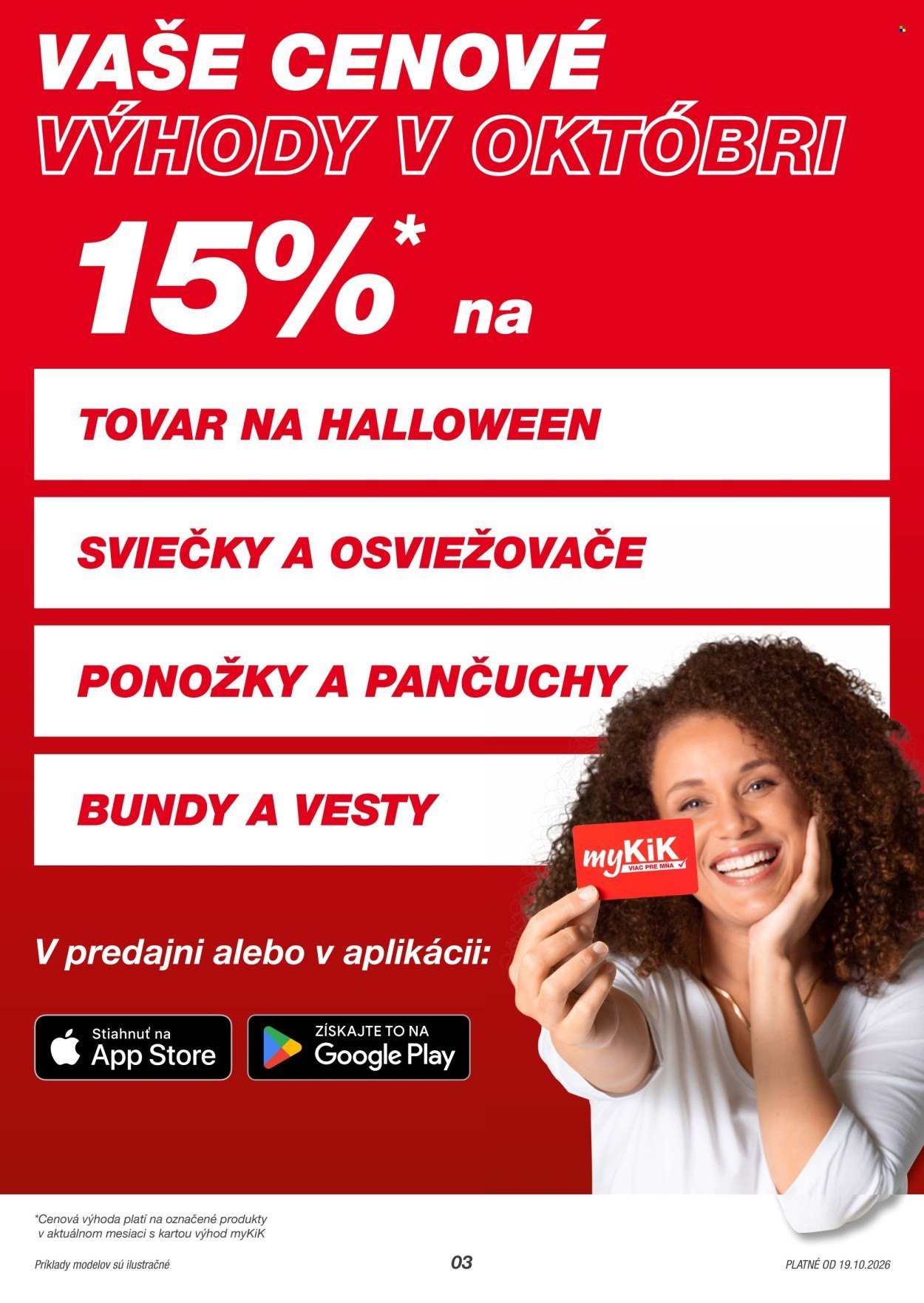 KIK leták - októbri 2026