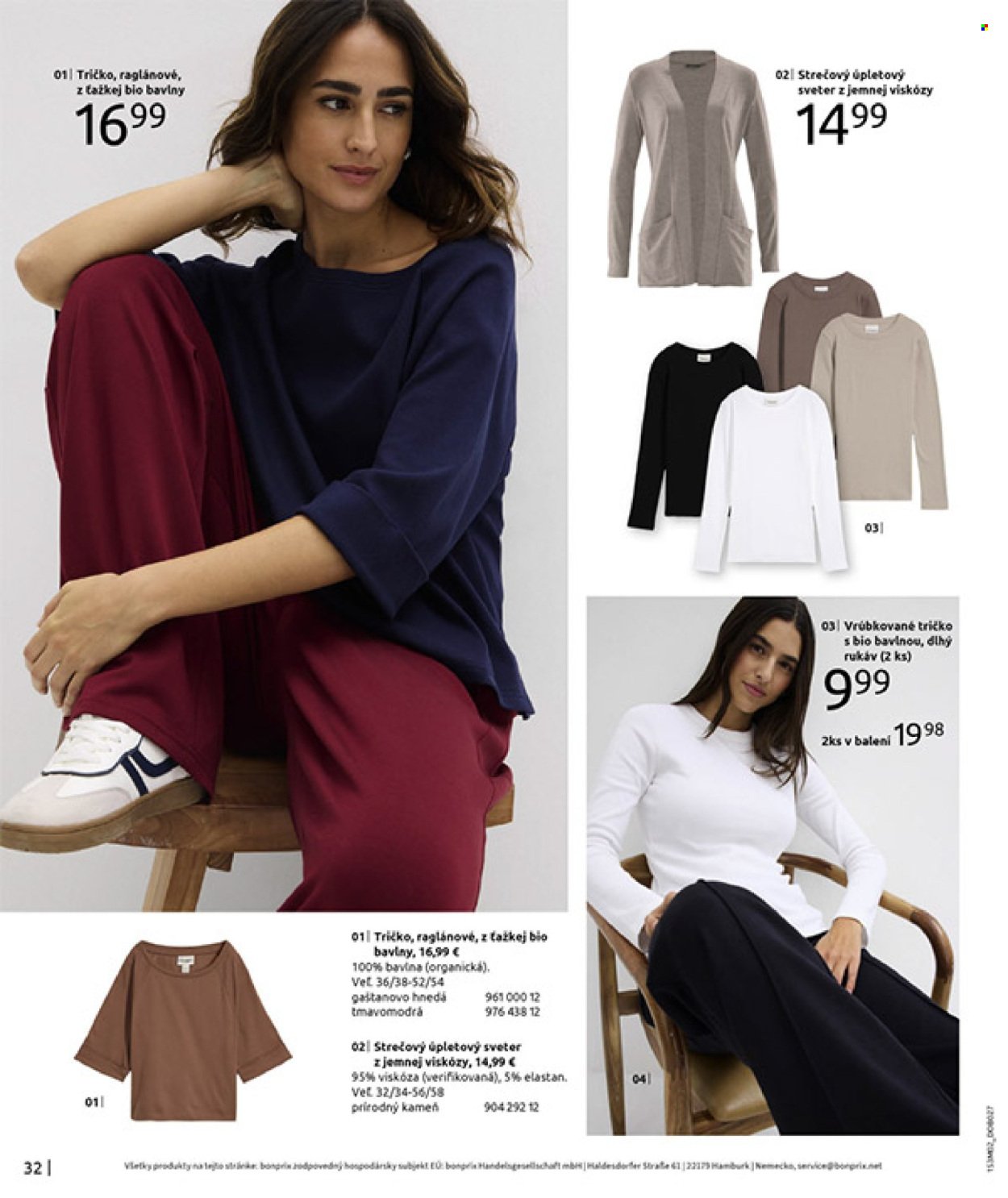 BONPRIX leták - ESSENTIALS KÚSKY KOMBINOVANÉ (2026-02-20 - 2026-03-09) | 34