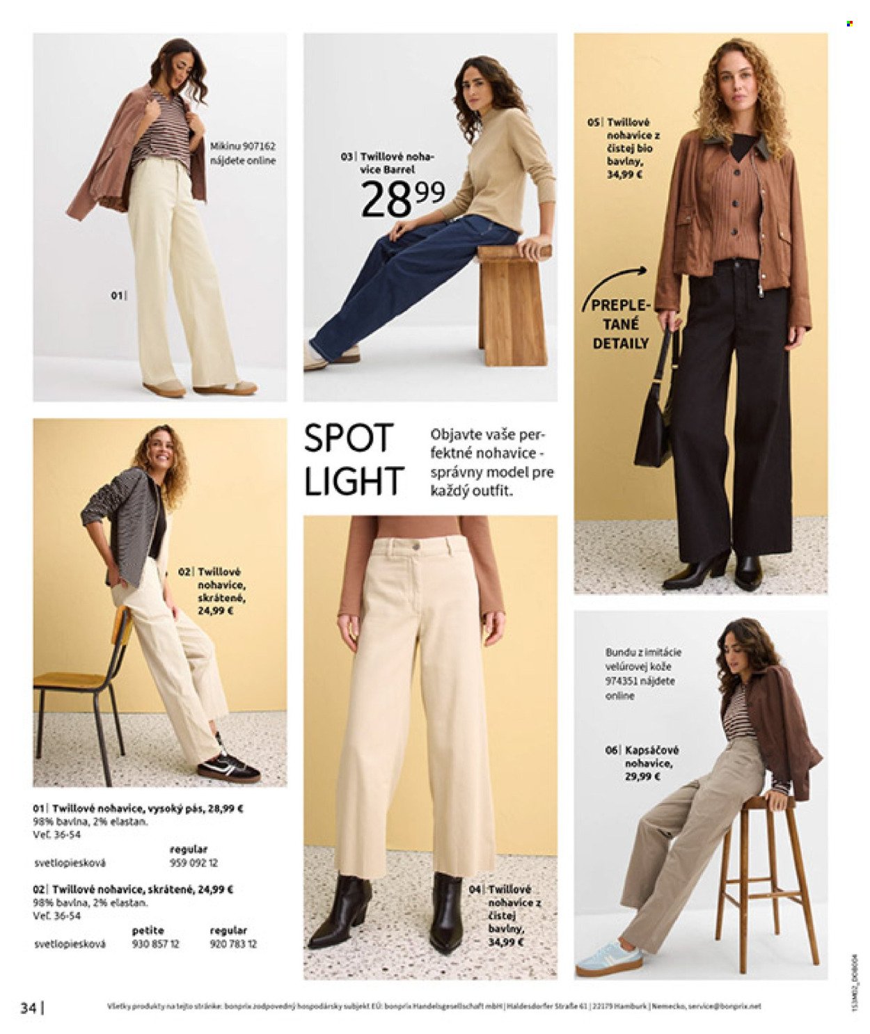 BONPRIX leták - ESSENTIALS KÚSKY KOMBINOVANÉ (2026-02-20 - 2026-03-09) | 36