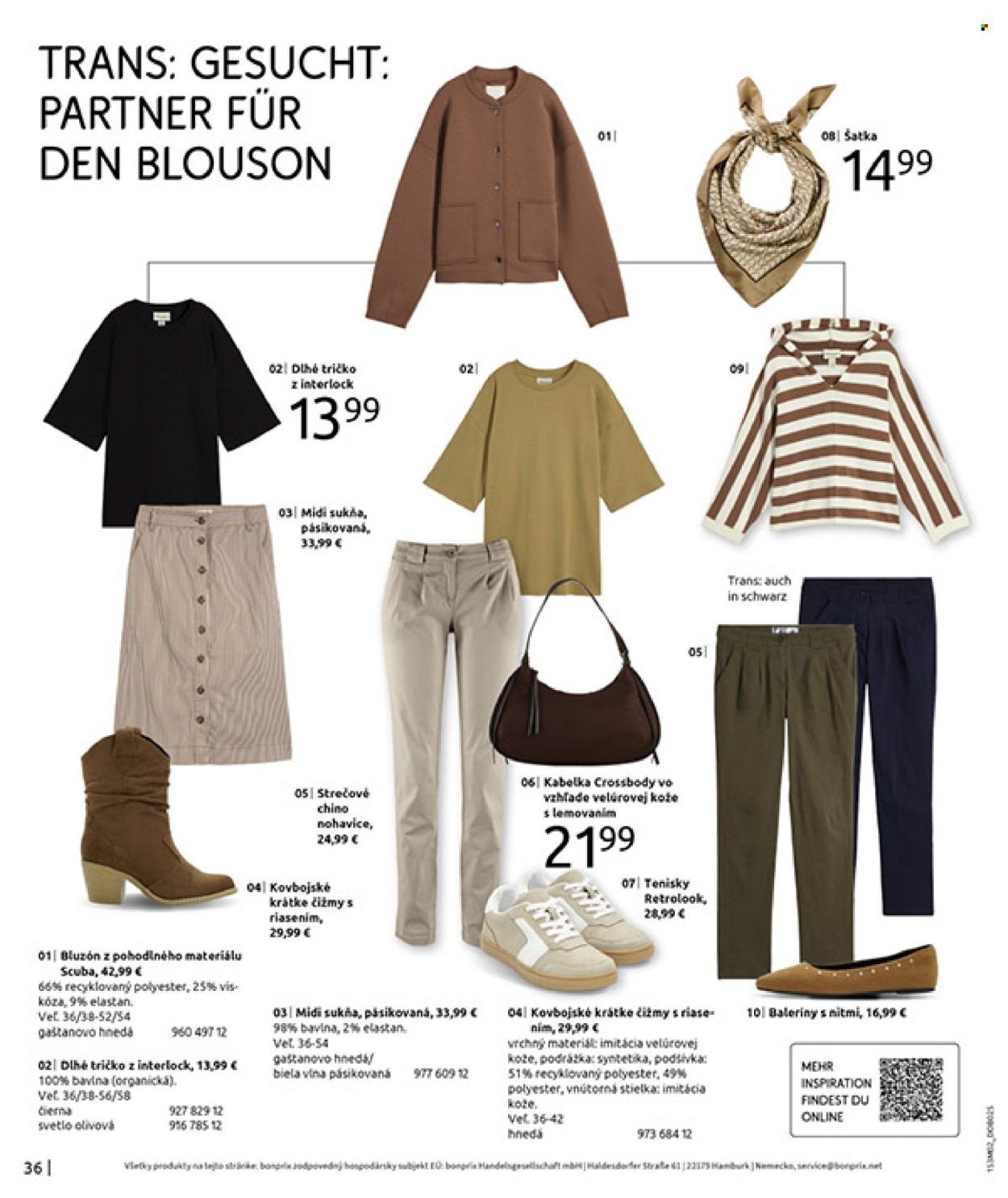 BONPRIX leták - ESSENTIALS KÚSKY KOMBINOVANÉ (2026-02-20 - 2026-03-09) | 38