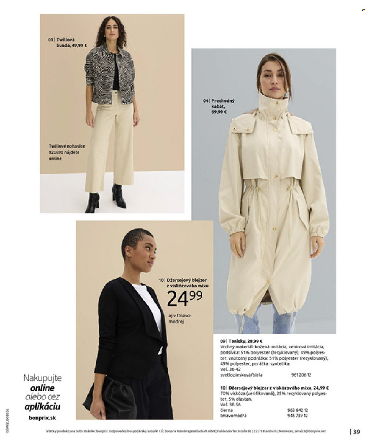 BONPRIX leták - ESSENTIALS KÚSKY KOMBINOVANÉ (2026-02-20 - 2026-03-09) | 41