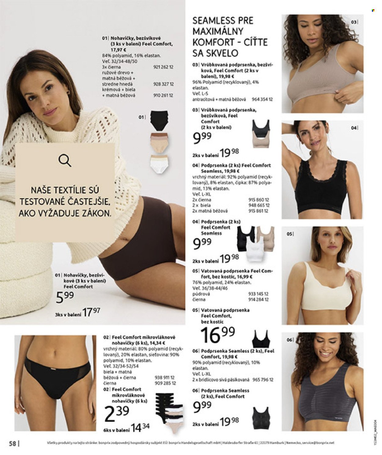 BONPRIX leták - ESSENTIALS KÚSKY KOMBINOVANÉ (2026-02-20 - 2026-03-09) | 60