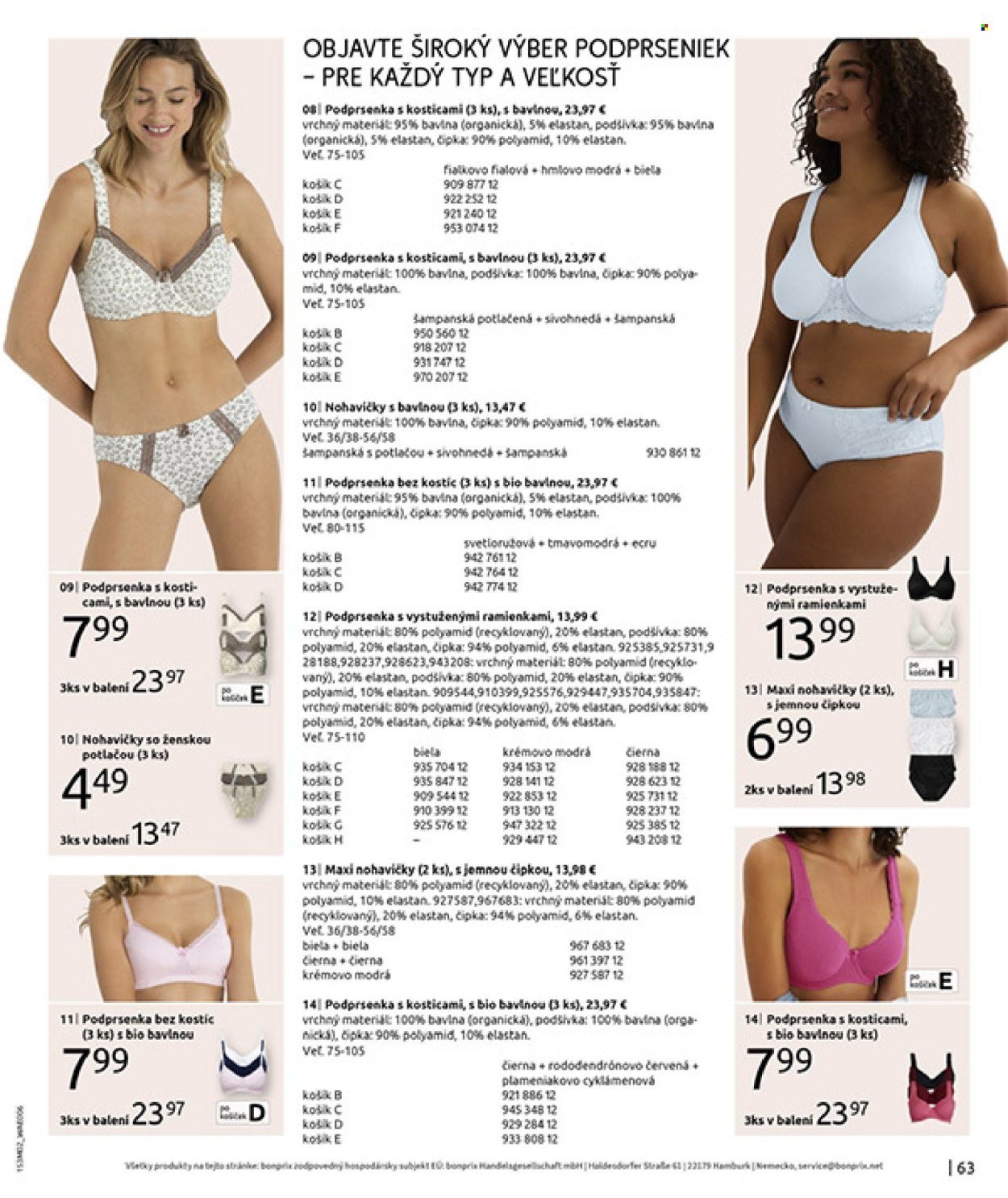 BONPRIX leták - ESSENTIALS KÚSKY KOMBINOVANÉ (2026-02-20 - 2026-03-09) | 65