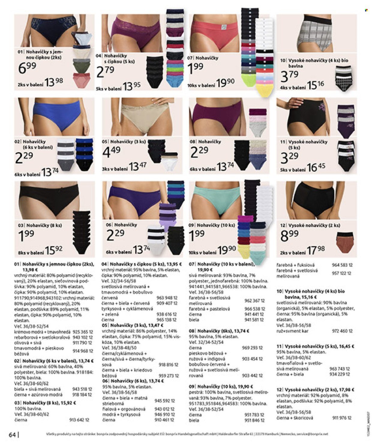 BONPRIX leták - ESSENTIALS KÚSKY KOMBINOVANÉ (2026-02-20 - 2026-03-09) | 66