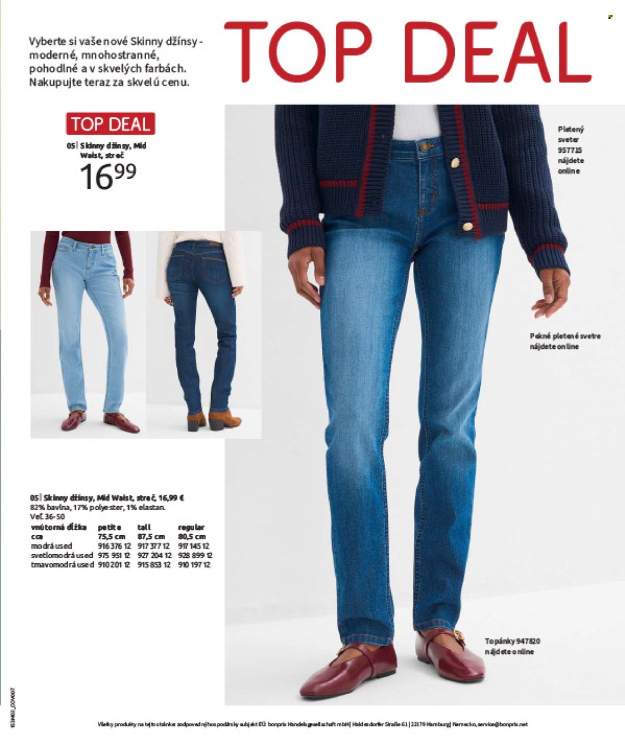 BONPRIX leták - ESSENTIALS KÚSKY KOMBINOVANÉ (2026-02-20 - 2026-03-09) | 75